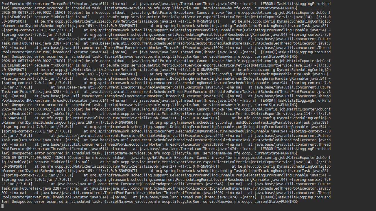 Local Controller log in real time