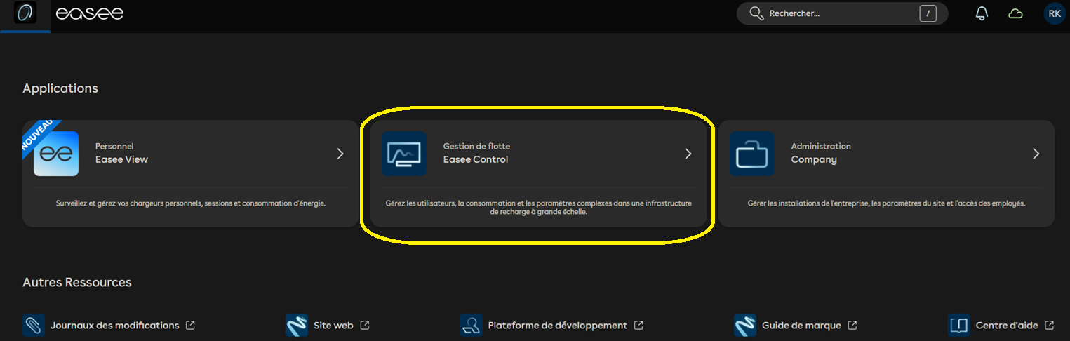 select easee control
